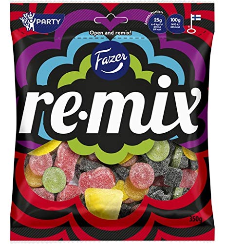 Fazer Remix Original Gummy 12 Packs of 350g