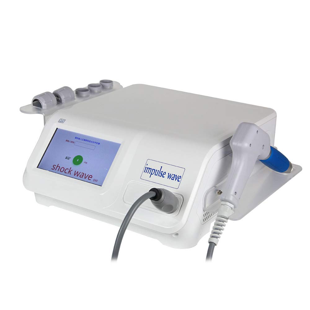 Macchina per Terapia Ad Onde D'urto ED Fisioterapia pneumatica ad Onde d'urto Massaggiatore Muscolare Profondo 12 modalità Touch Screen