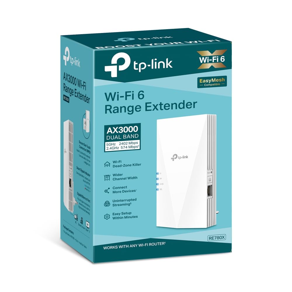 TP-Link Ax3000 Wi-FI 6 Range Extender