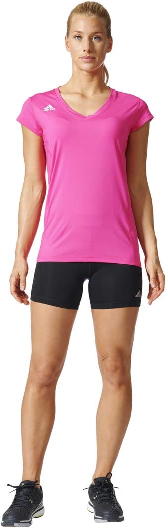 adidas Women's Volleyball Hi-Lo Cap Sleeve Jersey