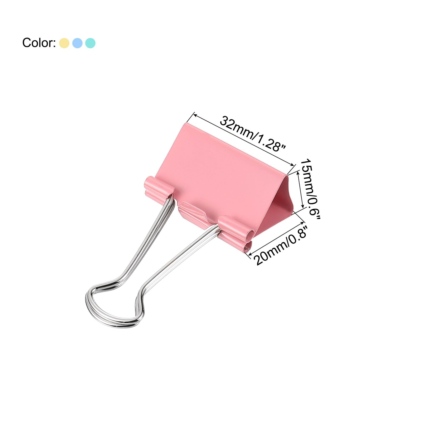 M&G Binder Clips 32mm/1.28 Inch - Image 2