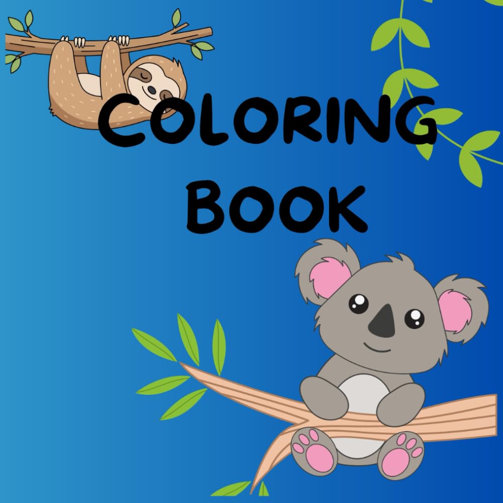 Animals to Color: Discover and Learn Their Names!: Color Adventure: Meet the Animals and Learn Their Names