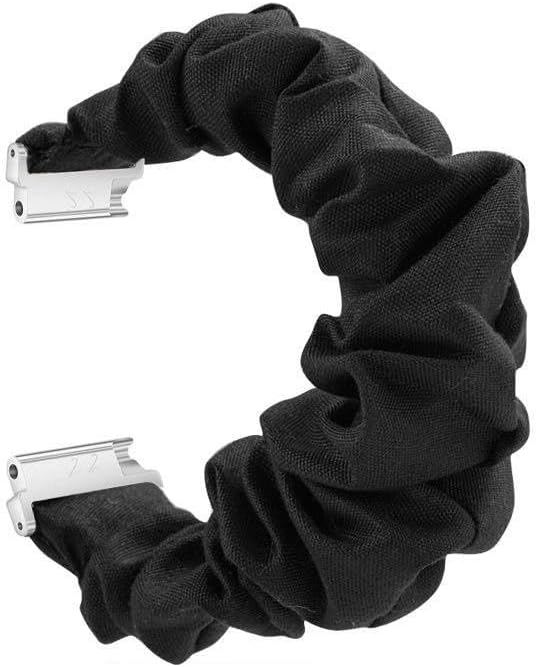 ColorcaseSmart Watch Strap Compatible with Boat Blaze Smart Watch - Elastic Strap - Black