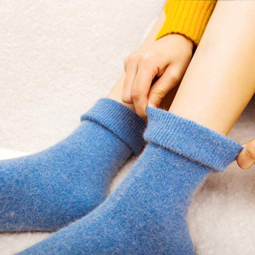 Generic 1 pair New High Quality Angola Rabbit Merino Wool Socks Women