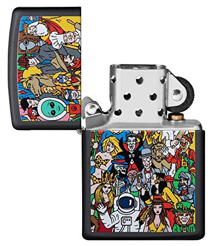 Encendedor Zippo Windy metálico y recargable miniatura 4