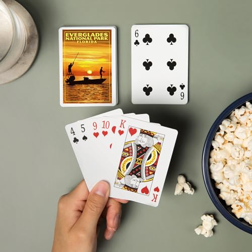 Baraja de poker Everglades National Park, 52 cartas miniatura 2