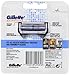 Gillette Skinguard Sensitive Razor Blades For Men, Refills With Precision Trimmer, 8 Count, Pack Of 1