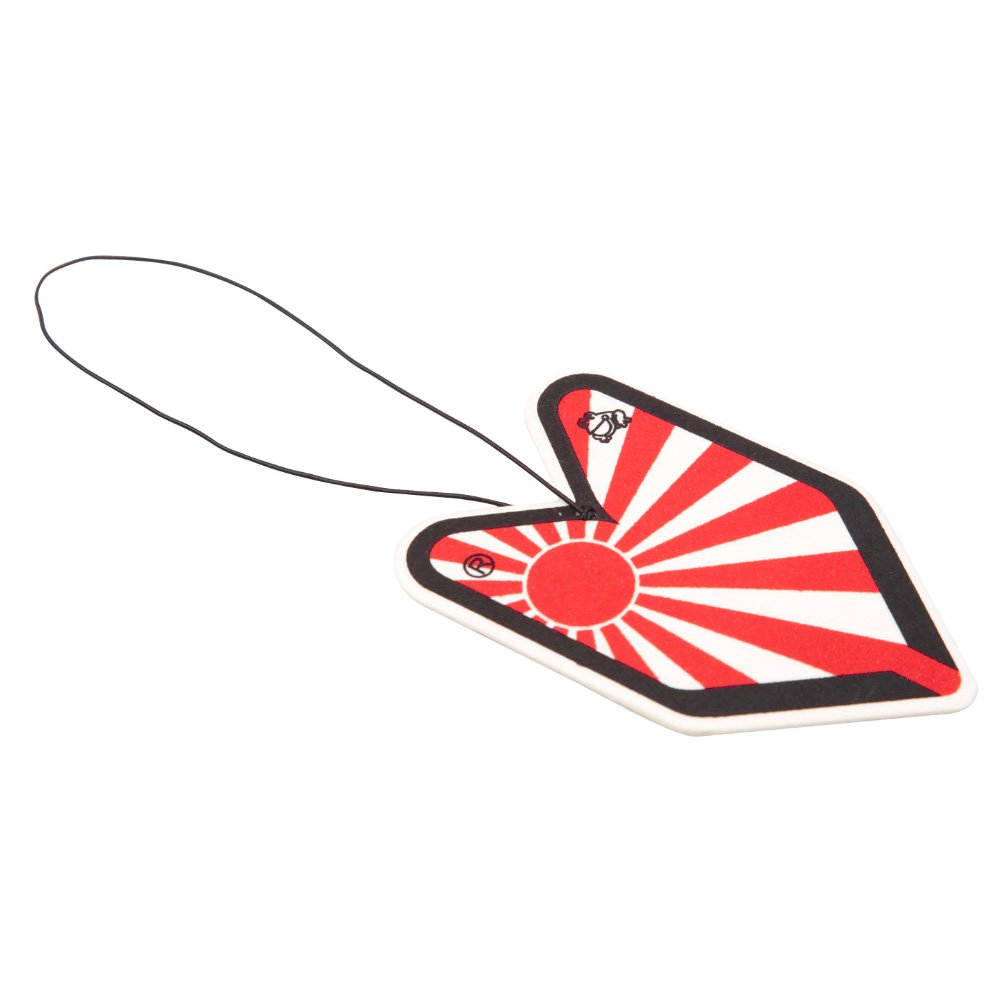 Rising Sun Wakaba Soshinoya Treefrog Sunrise Paper Air Freshener White Peach