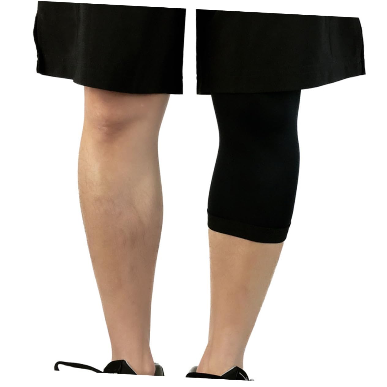 Yardwe 2 Pairs Knee Straps for Men Women Sports Braces for Men Supportive Compression Sleeve Ideal for Running Hiking Cycling