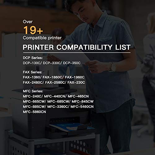 E-Z Ink (Tm Compatible Ink Cartridge Replacement For Brother Lc51 Lc-51 Lc51Bk Lc51C Lc51M Lc51Y Compatible With Mfc-440Cn Mfc-465Cn Mfc-665Cw Printer (6 Black, 3 Cyan, 3 Magenta, 3 Yellow) 15 Pack #TOP4