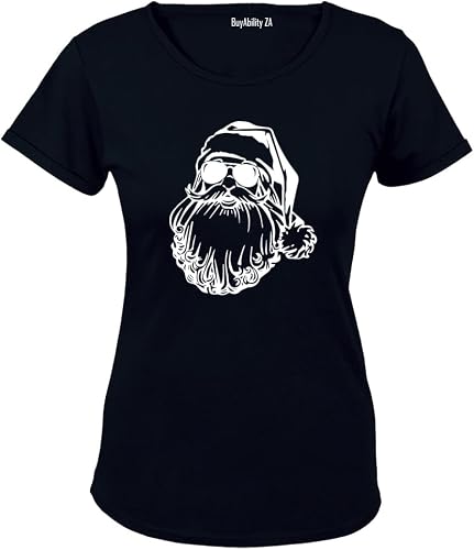 Sunglasses Christmas Santa - Ladies - T-Shirt