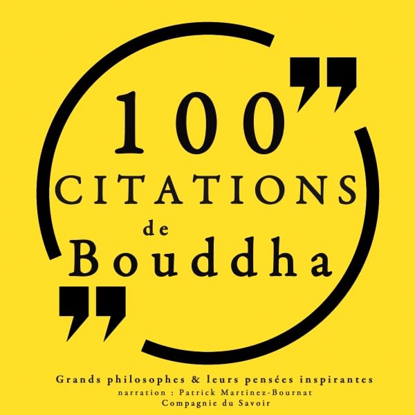 Cover art for 100 citations de Bouddha