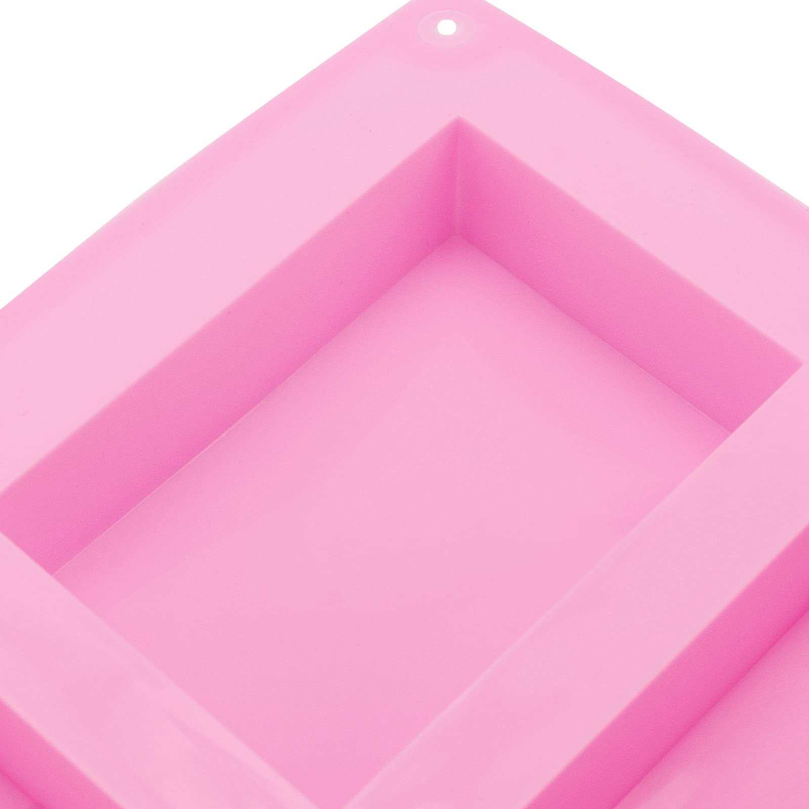 Stampi Silicone per Sapone, 2 pezzi Stampo in Silicone per Sapone 6 Cavità Rettangolari per Sapone Muffin Cupcake Cioccolato Biscotti fai da te (Blu + Viola
