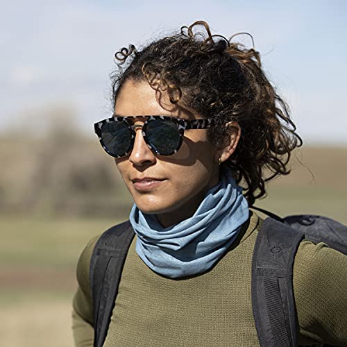 Image of Buff CoolNet UV Neck Gaiter, UPF 50 Sun Protection, Breathable, Versatile, Quick Dry Face Mask, Solid Colors, Adult Size