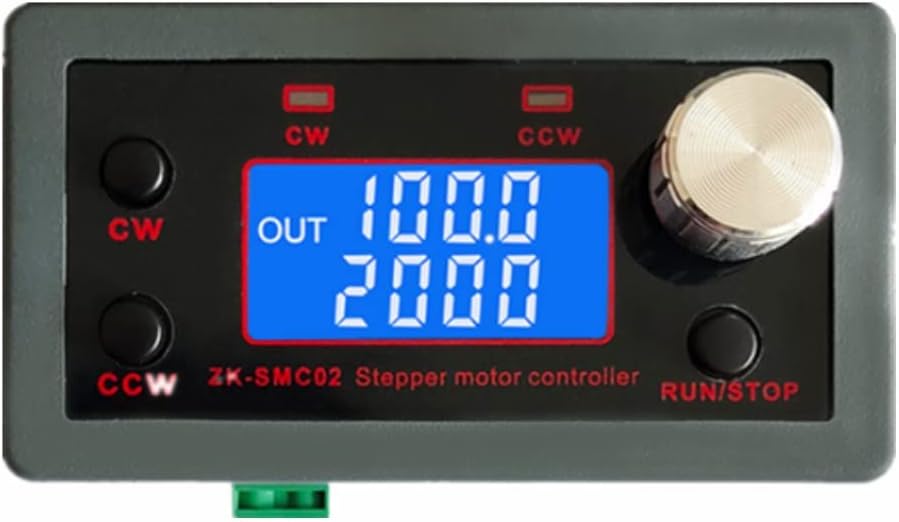Stepper Motor Driver Controller Integrated Board Forward/Backward Pulse Speed Angle Control Module PLC Serial Communication for NEMA 17 23 Motor