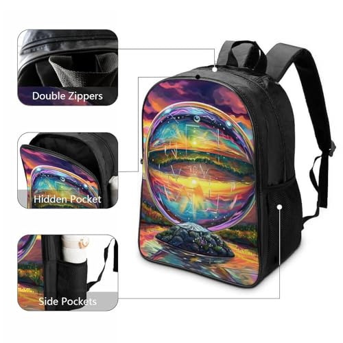 Mochila infantil 3D evita caídas con correa pectoral para preescolar Blue Planet 3