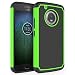 Moto G5 Plus Case, SYONER [Shockproof] Defender Phone Case Cover for Motorola Moto G5 Plus 2017 Released [Green]