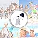 upandfast Baby Junge Badebekleidung Einteiler(Streifen,18-24 Monate)