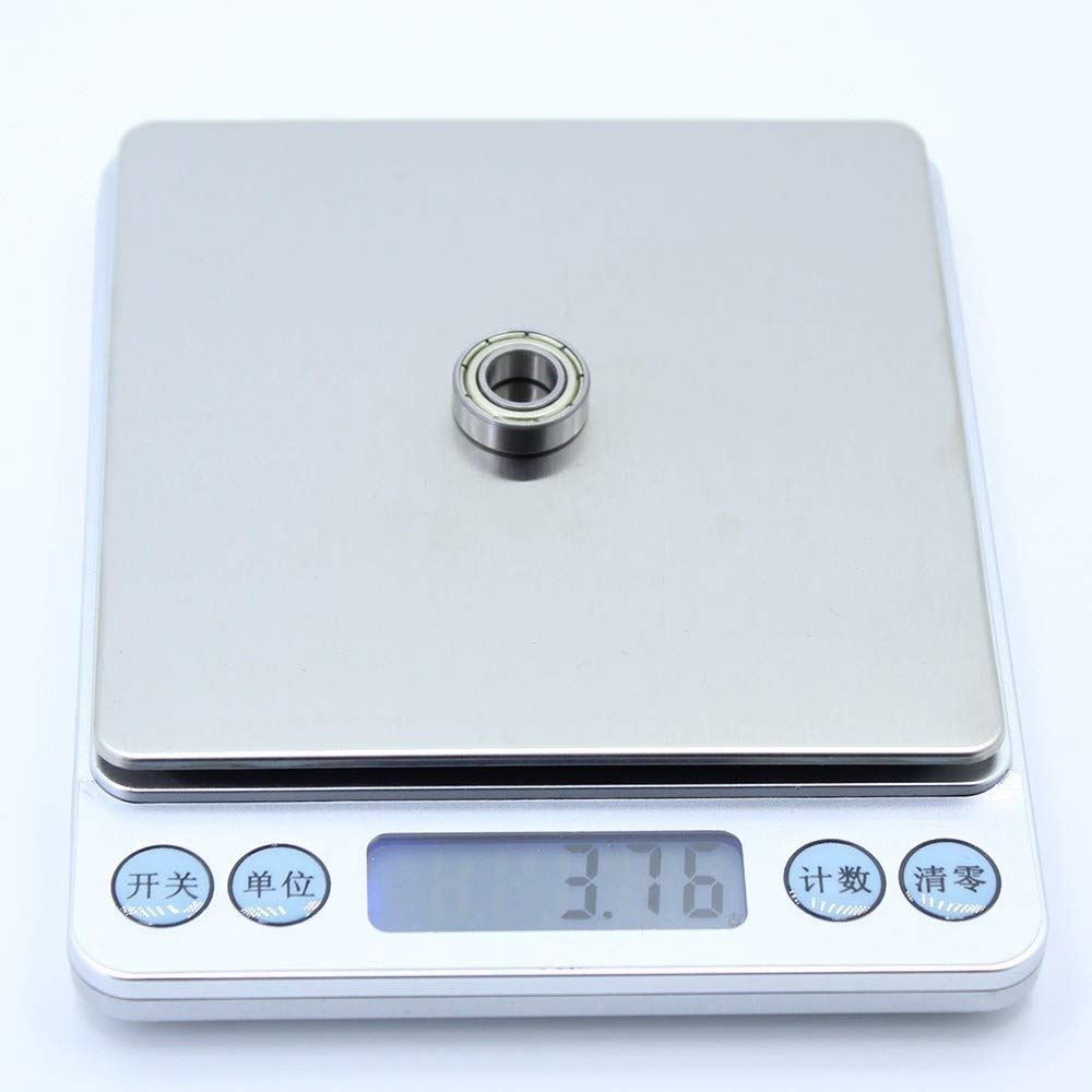 10 szt. 688ZZ mały rozmiar łożyska 688Z P0 łożyska kulkowe ze stali chromowanej 8 x 16 x 5 mm (500 szt.)