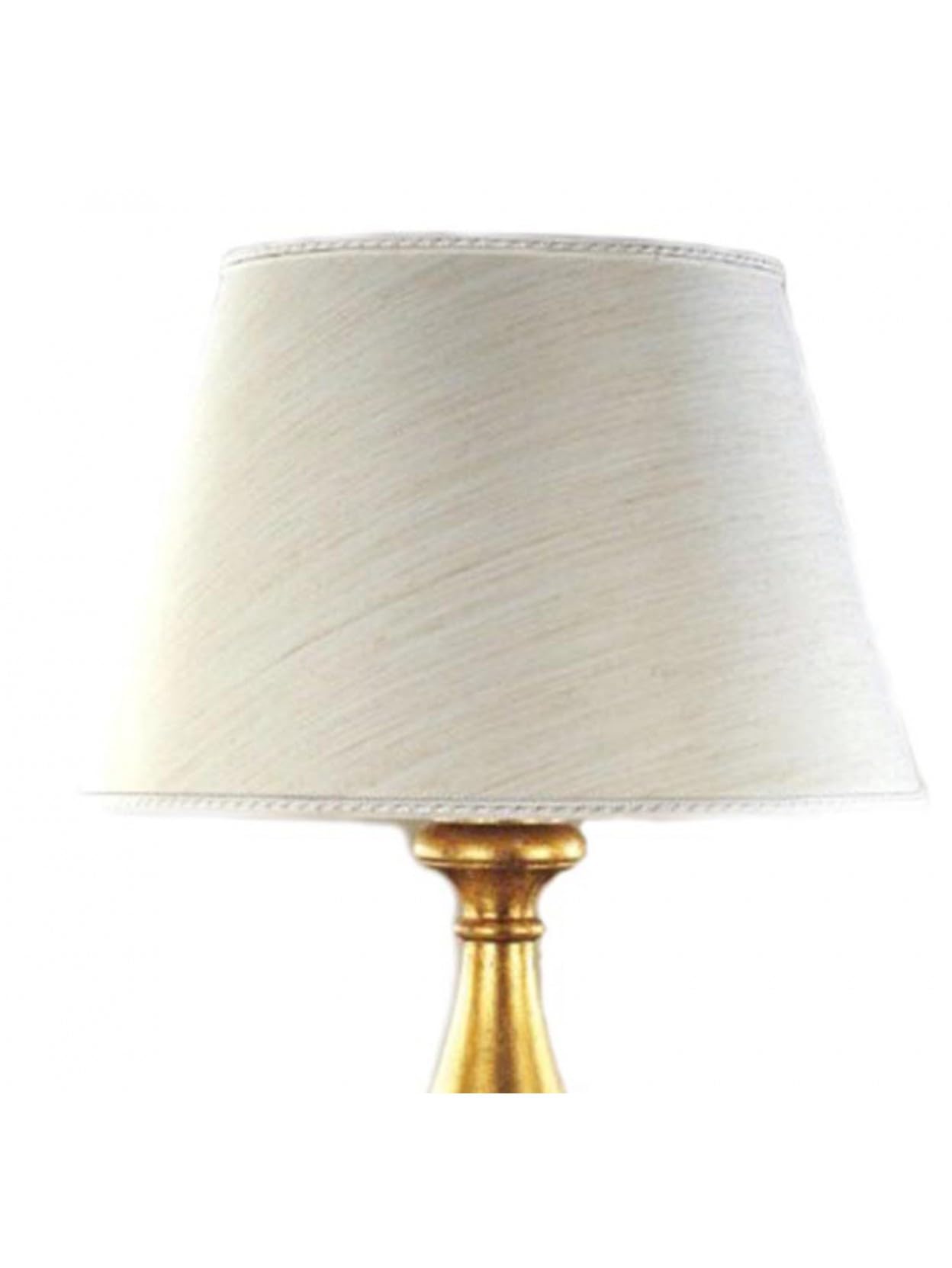 Generico Lume classico in legno foglia oro 1 luce Esse 16/bg per camera da letto, soggiorno, camera, salone, foglia oro