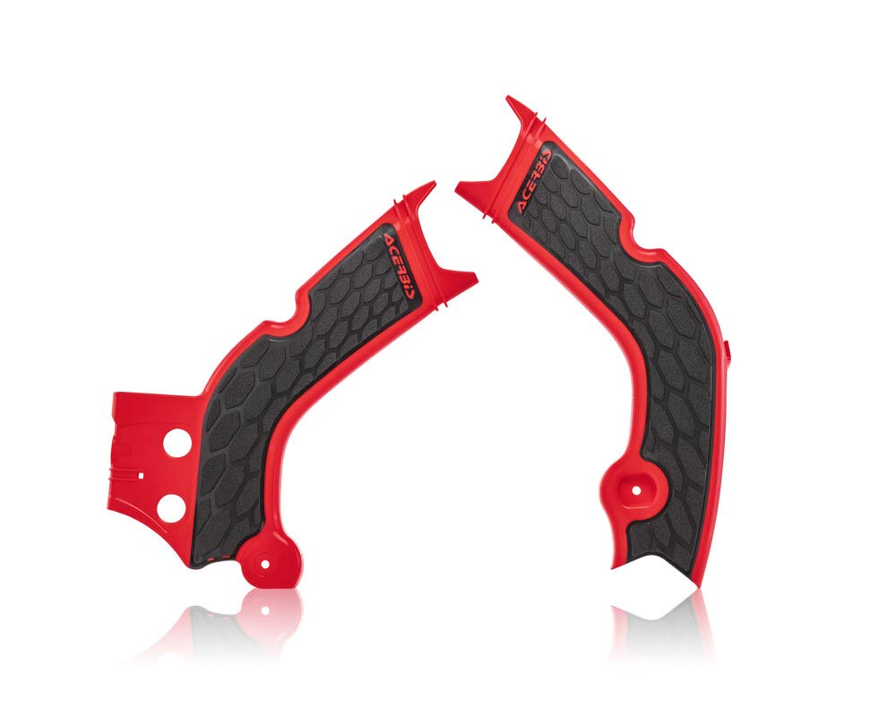 Amazon.com: Acerbis X-Grip Frame Guards Red/Black for Honda