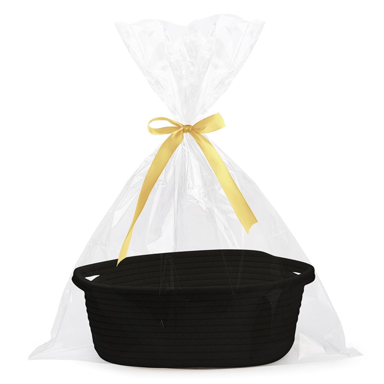 Jazuaiao Basket Cotton Rope Sturdy and Aesthetic Woven Perfect for Homemakers and Students Alike Woven Storage