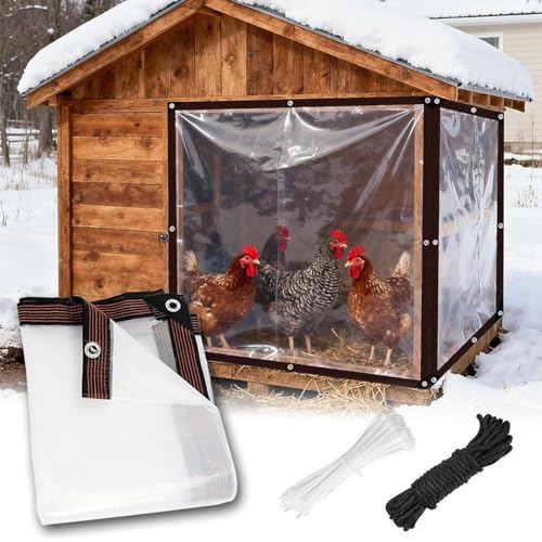 Cerramiento para gallinero con bordes reforzados y diseño impermeable 4