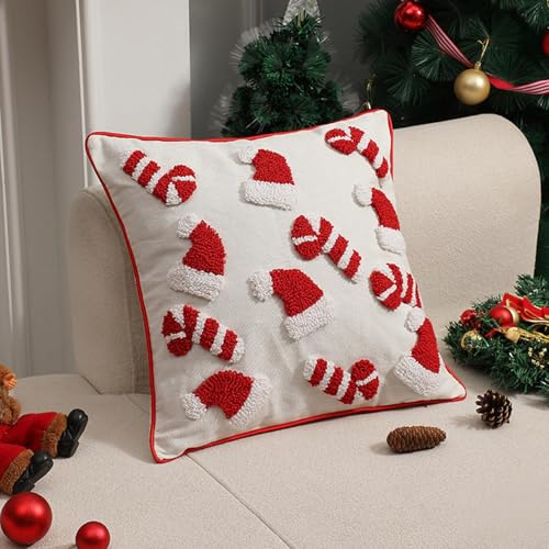 Housse de coussin de Noël pour remplacer vos décorations ternes et fragiles