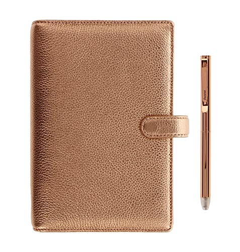 Filofax Fosbury Organiseur personnel avec stylo à bille, or rose