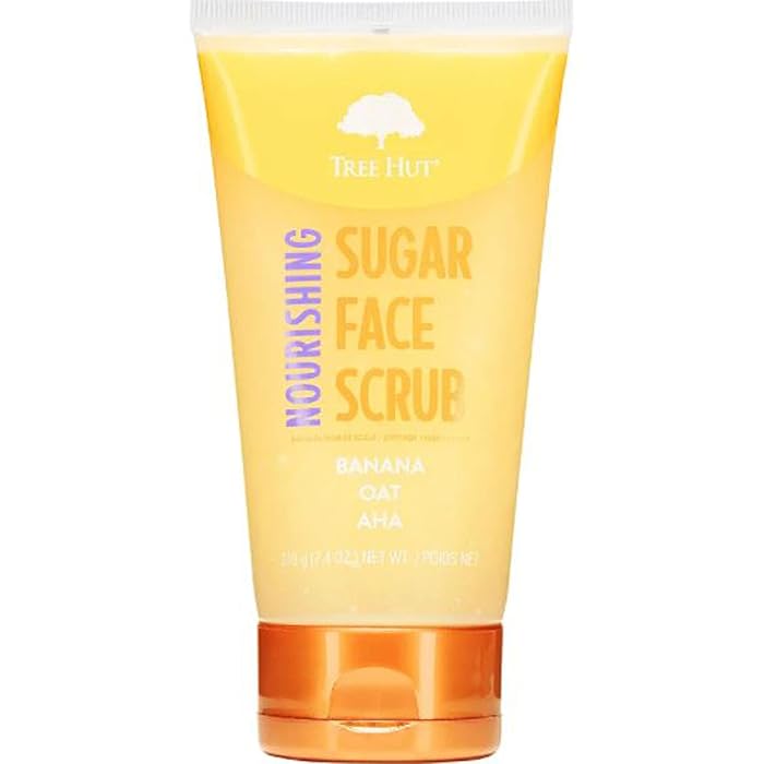 Buy T H Tree Hut Nourishing Face Scrub 7.4 Oz! Formulated Banana, Oat