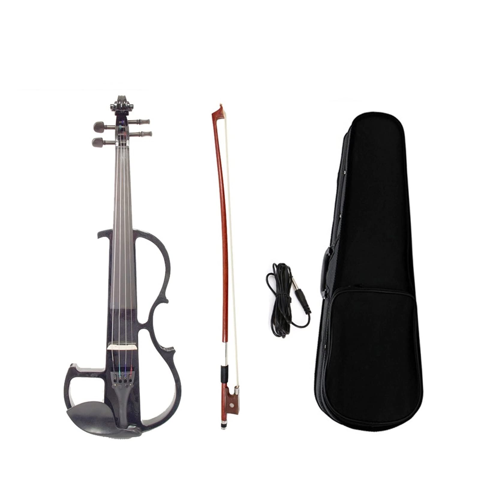Violino 4/4 Violino Elettrico Full Size 4/4 Basswood Fiddle Strumento A Corda Violino