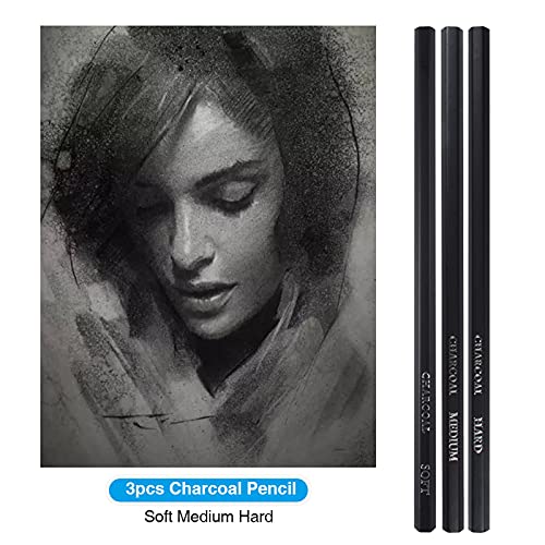 WormeKite 95 Pçs/Conjunto Kit De Desenho Profissional Lápis De Desenho Arte Esboço Suprimentos De Pi