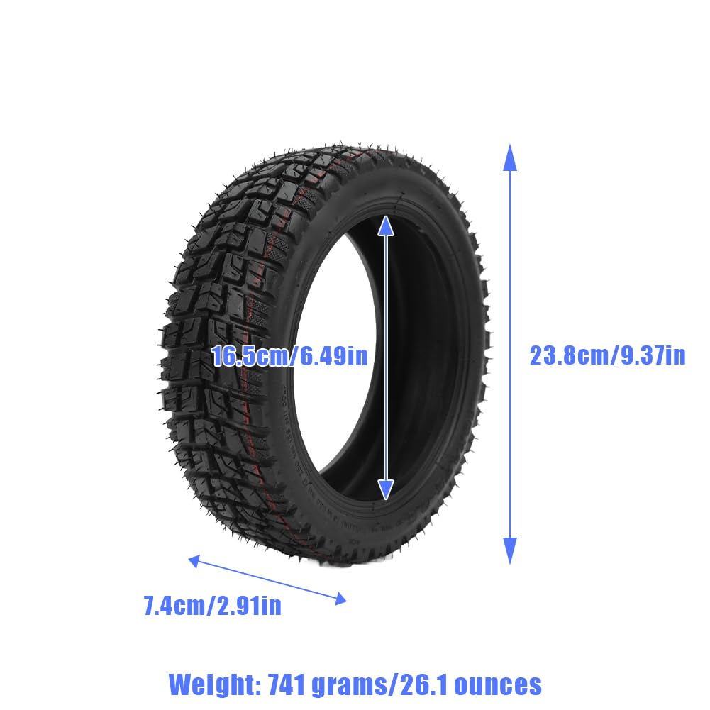 Pneu Tout-terrain 10x2.75 Pouces Pour Trottinette – Compatible Emove Cruiser, Speedway, Dualtron, Ninebot – Pneu Gonflable 70/65-6.5