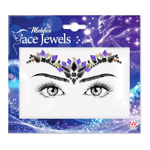 Strass autocollants pour le visage et bijoux de peau thématiques