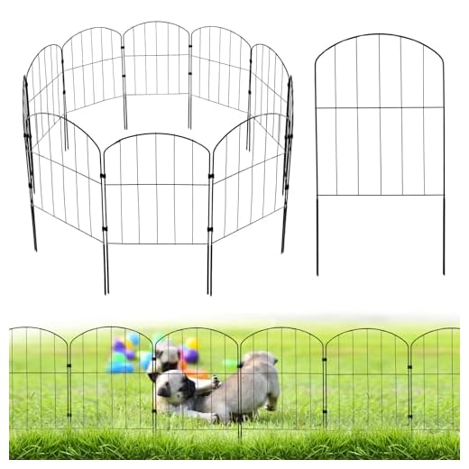 Durable Decorative Garden Fence for Pets