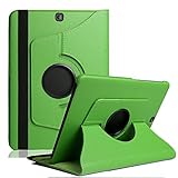 Samsung Tab S2 9.7 Flip Cover, TechCode Book Style Protective Cover 360 Degrees Rotating PU Leather
