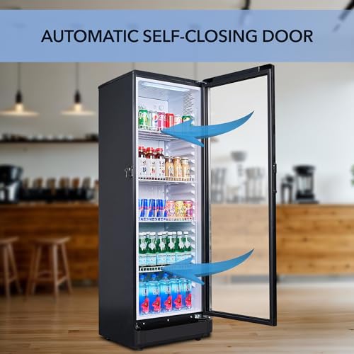 Image of Whynter Commercial Beverage Merchandiser Refrigerator, 8.5 Cu Ft, CDM-850BW