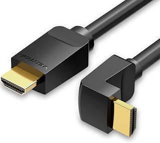 Cabo HDMI 2.0 Blindado 90° L 4K Xbox One Slim Tv 1m Vention
