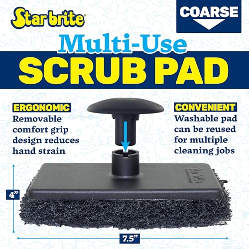 Image of STAR BRITE Scrubber /Coarse (Black) (040020P)