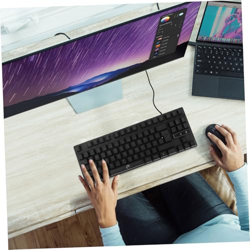 Clavier mécanique touches pour jeu avec rétroéclairage pour PC et ordinateur portable