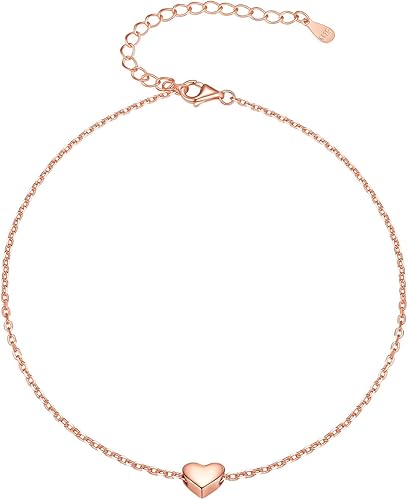 Silvora Tobillera de plata de ley para mujereshombres minimalista duradera cadena de eslabones cubanosFigaro tobilleras para fiesta en la playa se disponible en Yaxa Guatemala