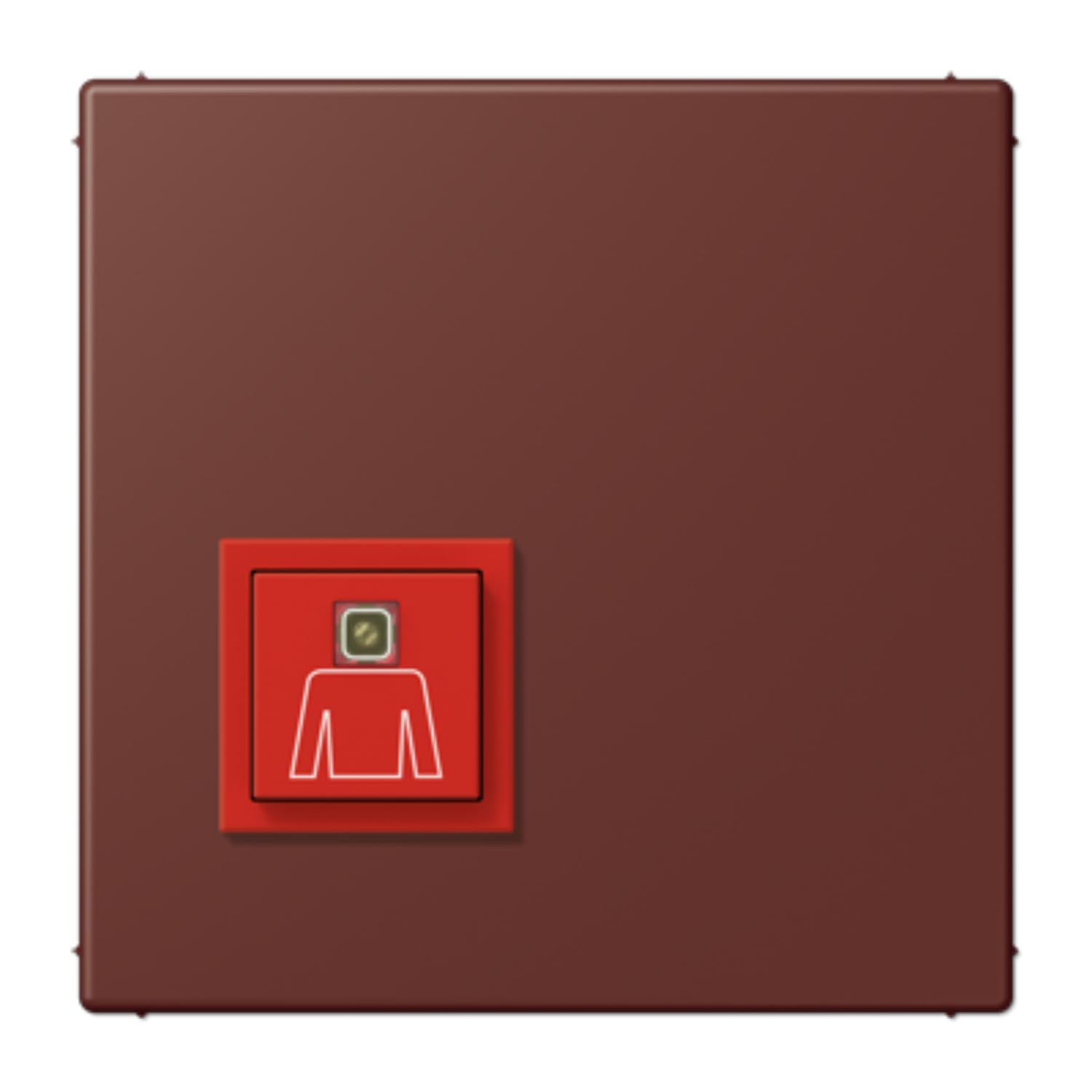Bouton d'appel d'urgence LC32120 JUNG NRSLC0834RT235 pour sécuriser une pièce