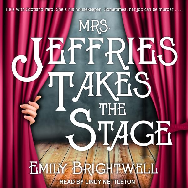 Cover art for Mrs. Jeffries Takes the Stage
