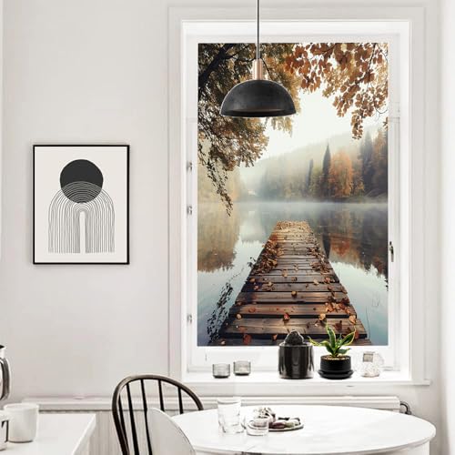 Vinilo Decorativo de Privacidad para Ventana 17.7 x 23.6 pulg miniatura 5