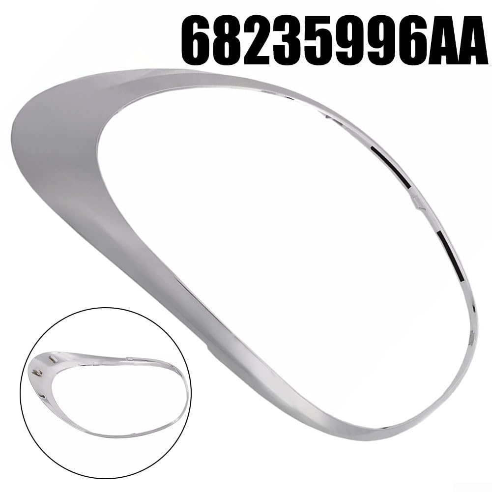 Anello di finitura per fanalino posteriore destro per Fiat 500L, parte OEM 68235996AA e 77366441