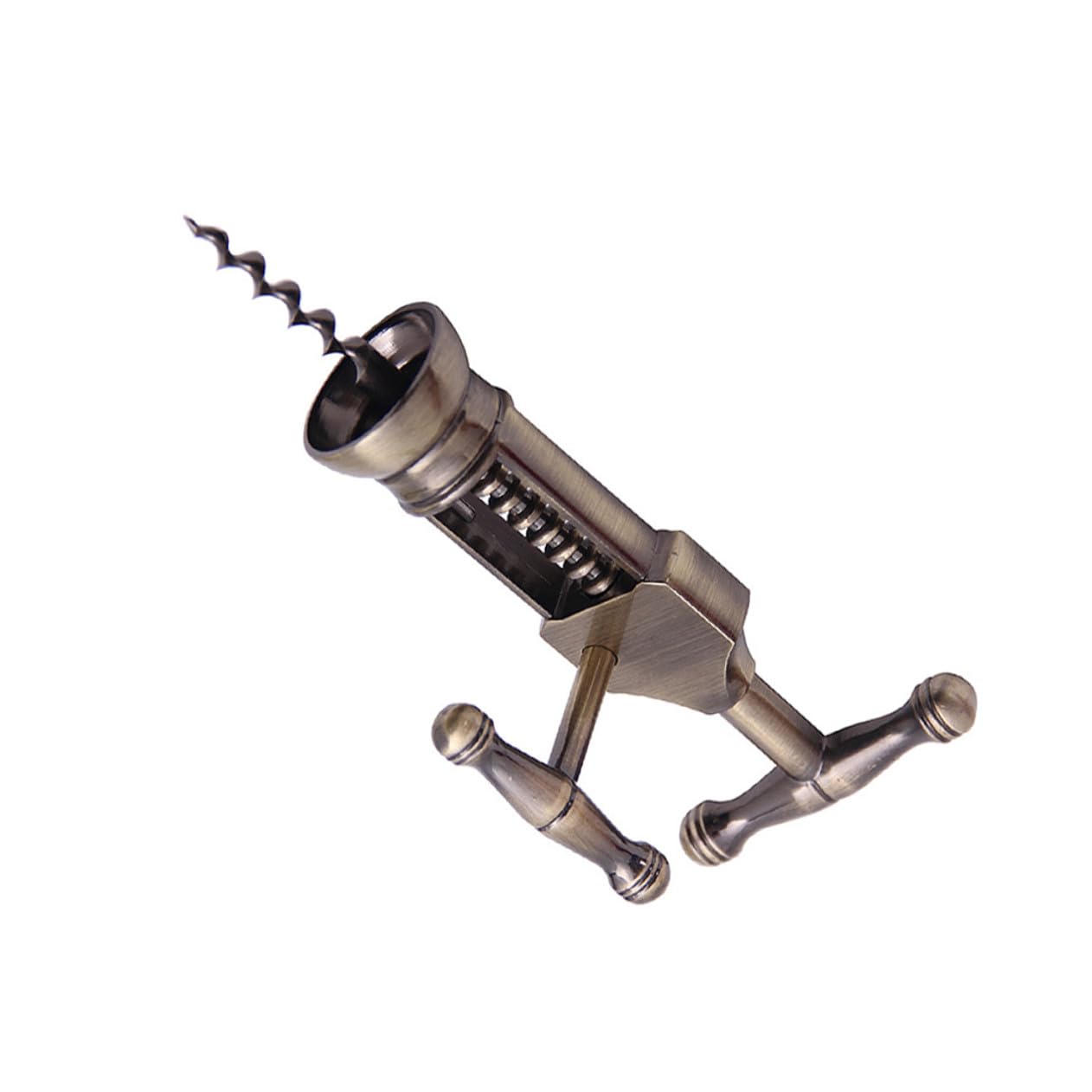 Ouvre-bouteille vintage en zinc avec poignée ergonomique NUOBESTY
