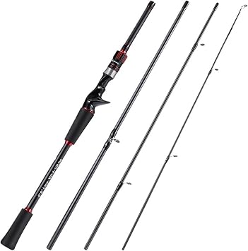 Travel Lure Fishing Rod 4 Section Carbon Fiber Carp Pole 5kg Drag Power Ultralight Travel for Bass Pike Starter Kits
