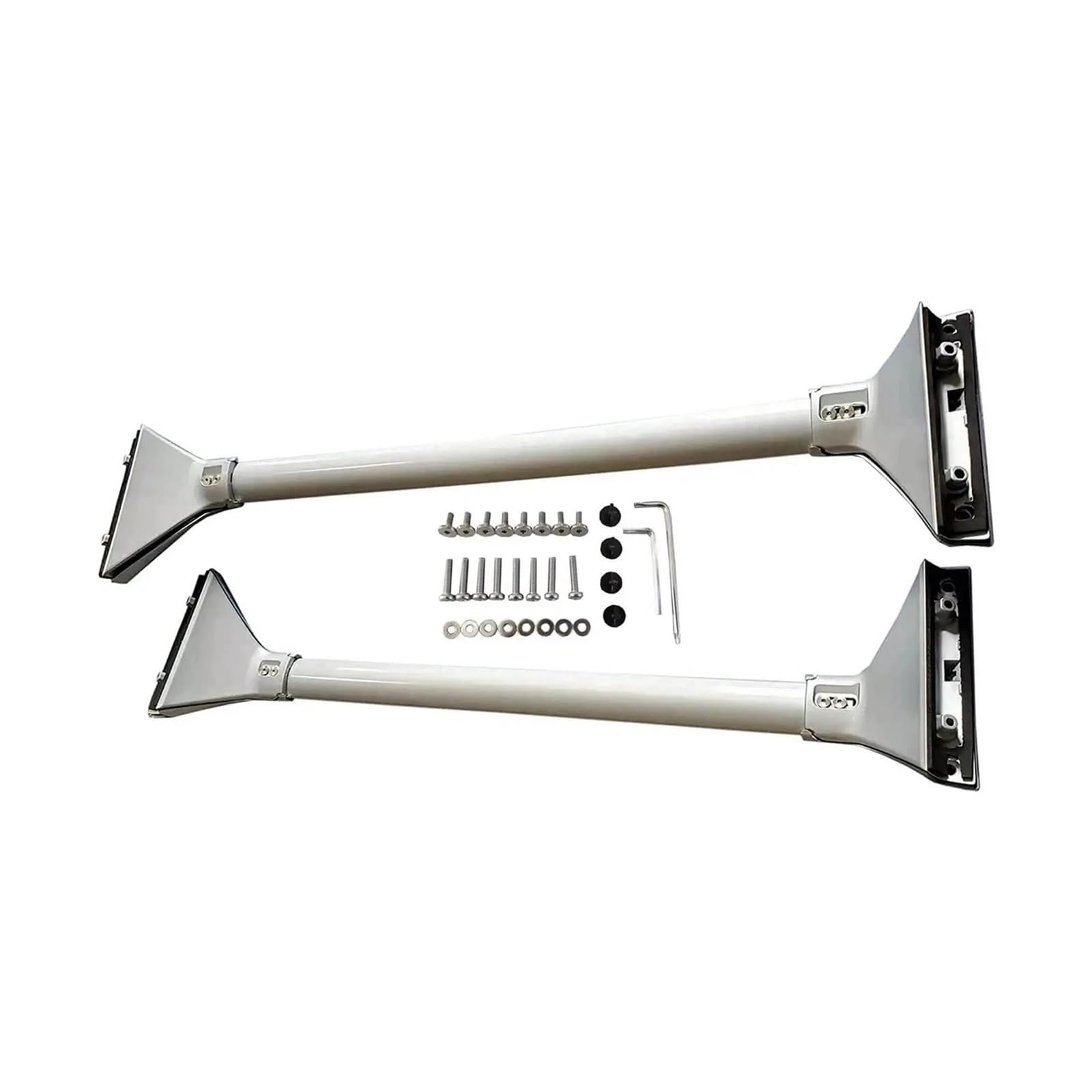 Barras de techo para Nissan Rogue y X-Trail T33 2021-2024 portaequipajes color plata 2