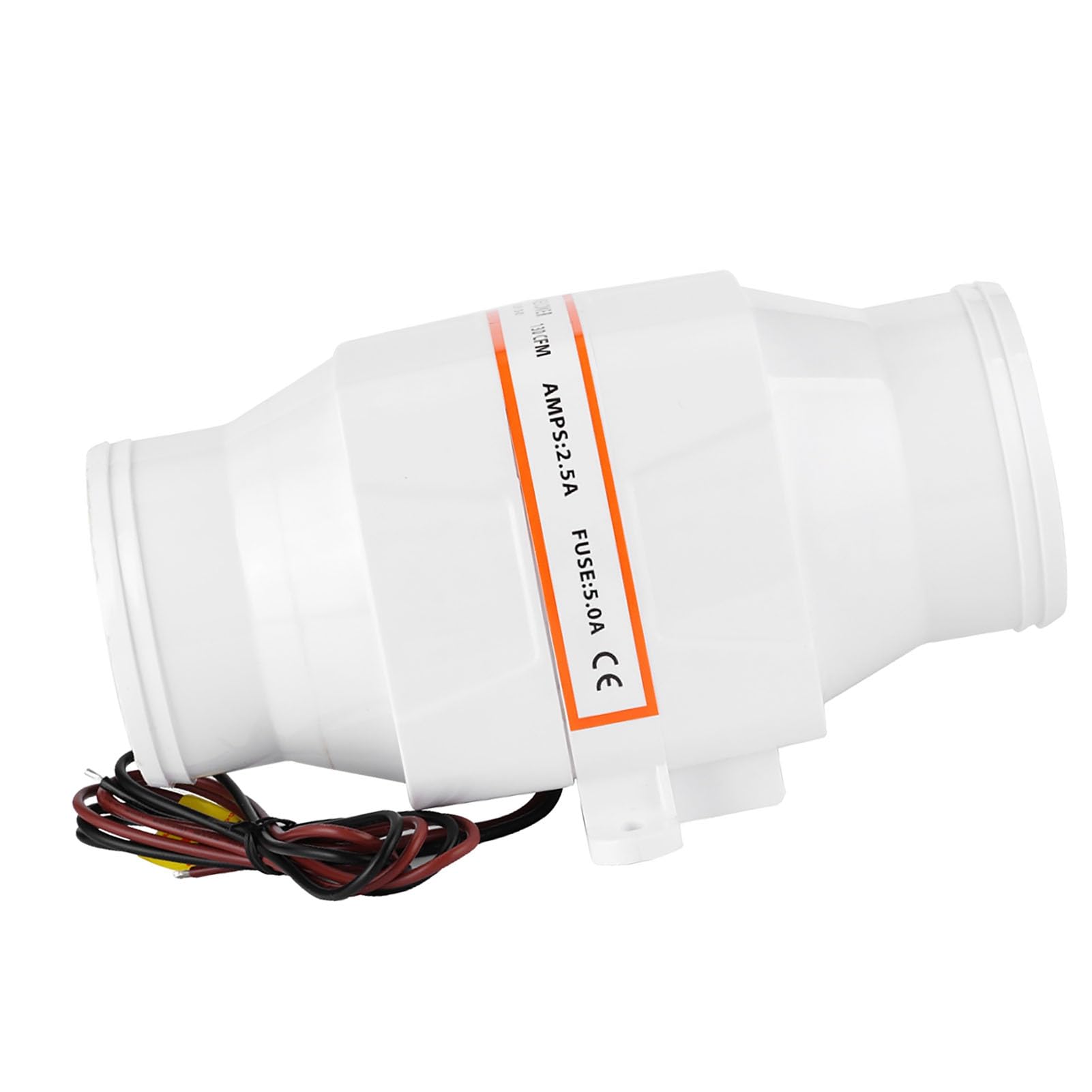 Ventilador de Aire, Ventilador de Aire Marino, Soplador de Aire Tranquilo de 12v 24v Duradero para Bote (12V)