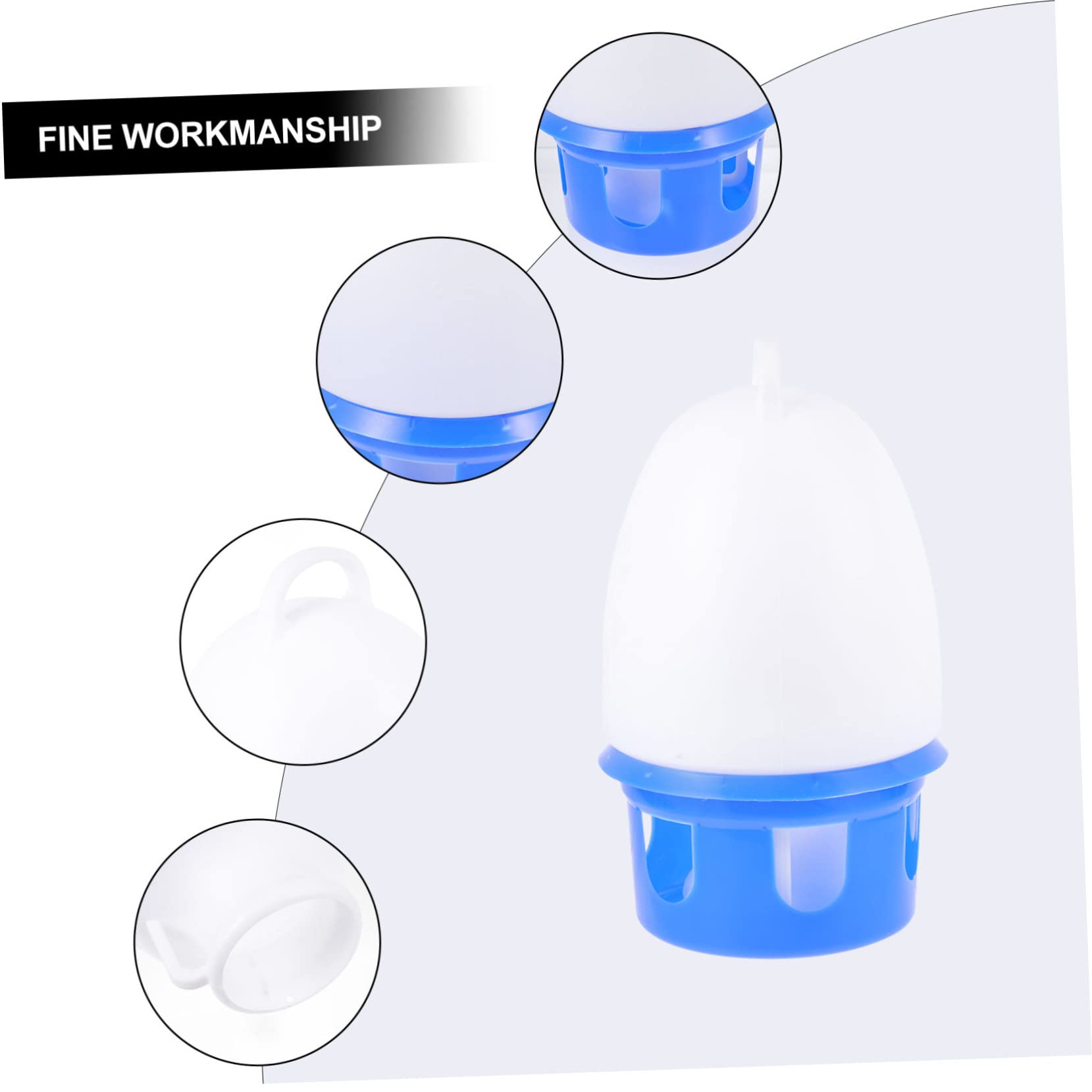 minkissy 1 Bouilloire pour Pigeons pour Oiseaux - Distributeur d'eau pour Pigeons - Distributeur d'eau pour s - pour Oiseaux - Distributeur de Nourriture pour